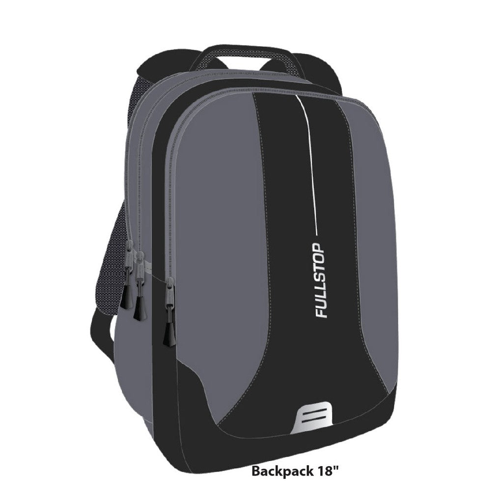 FullStop Stripe Backpack Grey