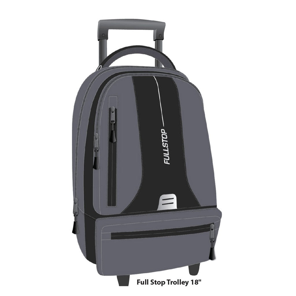 FullStop Stripe Trolly Bag Grey
