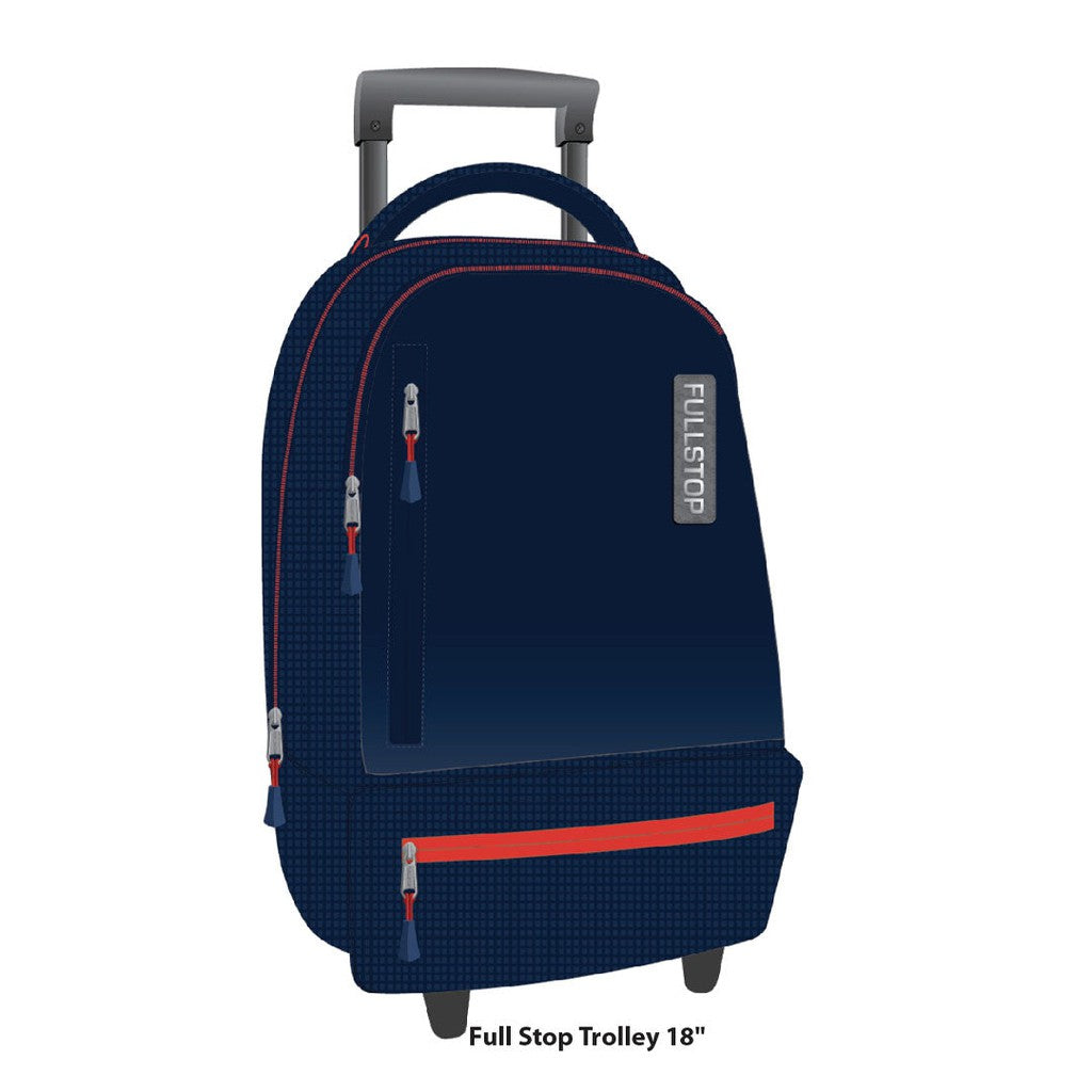 Fullstop Gradient Blue Trolly Bag
