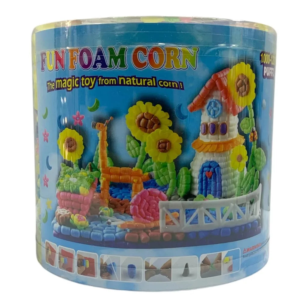 Fun Foam Corn 1000-1200 Puffs Different Style