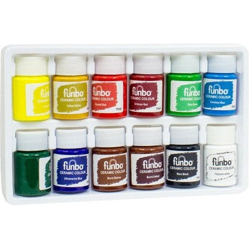 Funbo Ceramic Colors Set