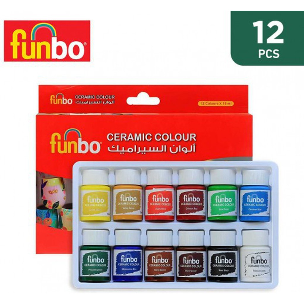 Funbo Ceramic Colors Set