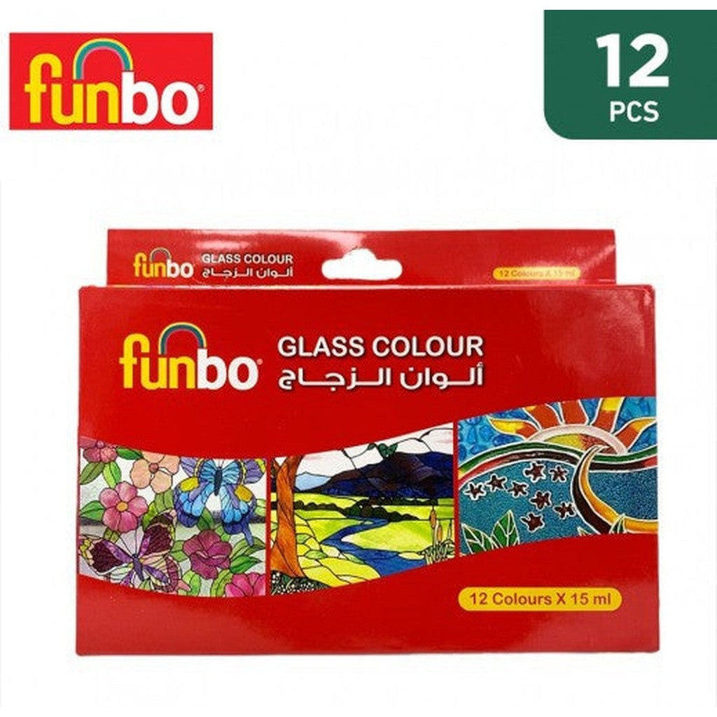 Funbo Glass Color Paint Set