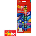 Funbo Gouache Colors Set Of 12- 12Ml