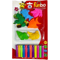 Funbo Modeling Clay For Kids 12 Colors (Neon)