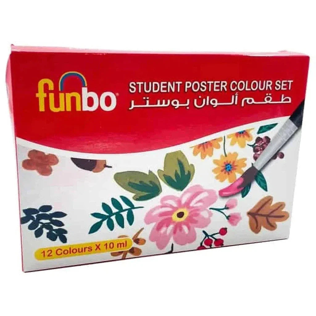 Funbo Student Poster Color Set 10-Pcs