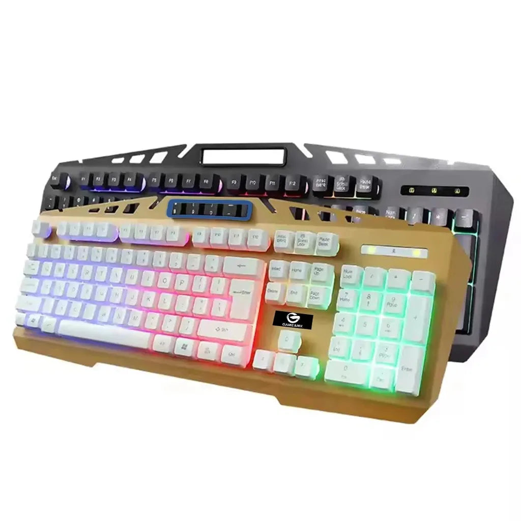 GAME & MX J-8 Wired Arabic Keyboard and Mouse Gaming Combo