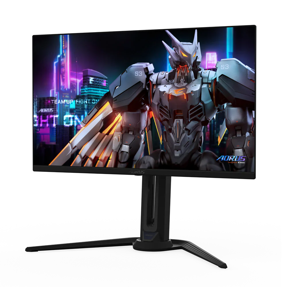 GIGABYTE AORUS FO27Q5P 27 Inch 500Hz QHD HDMI 2.1 0.03ms OLED Gaming Monitor - Black