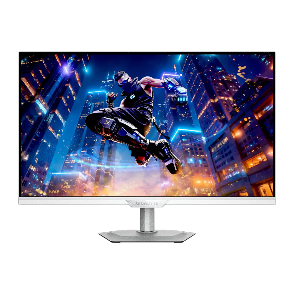 GIGABYTE M27UP 27 Inch UHD 160Hz HDMI 2.1 Gaming Monitor - White