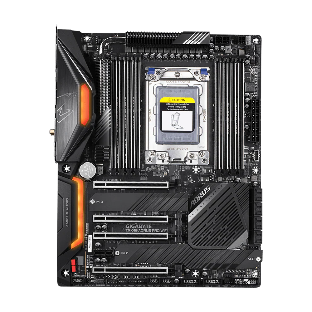 GIGABYTE TRX40 AORUS PRO WIFI DDR4 Motherboard - Black