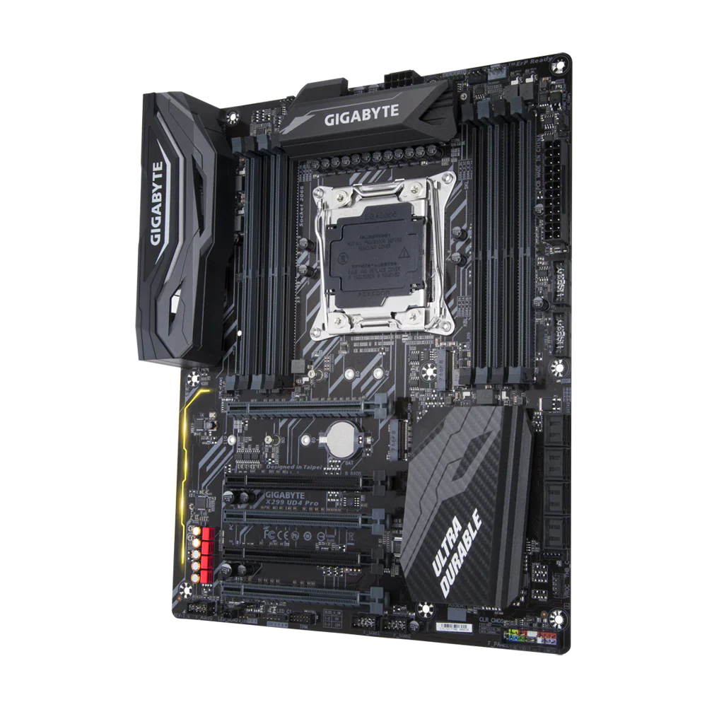 GIGABYTE X299 UD4 PRO DDR4 ATX Motherboard - Black