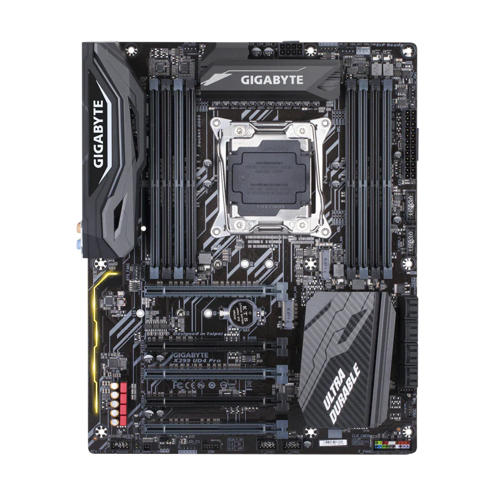 GIGABYTE X299 UD4 PRO DDR4 ATX Motherboard - Black