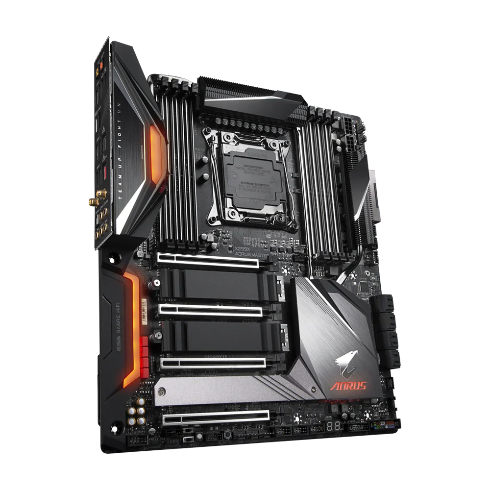 GIGABYTE X299X AORUS MASTER E-ATX Motherboard - Black