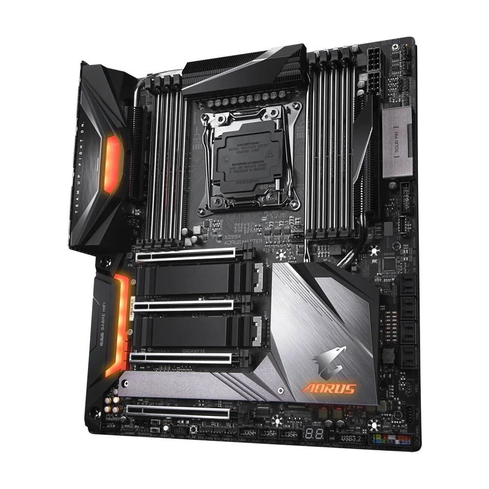 GIGABYTE X299X AORUS MASTER E-ATX Motherboard - Black