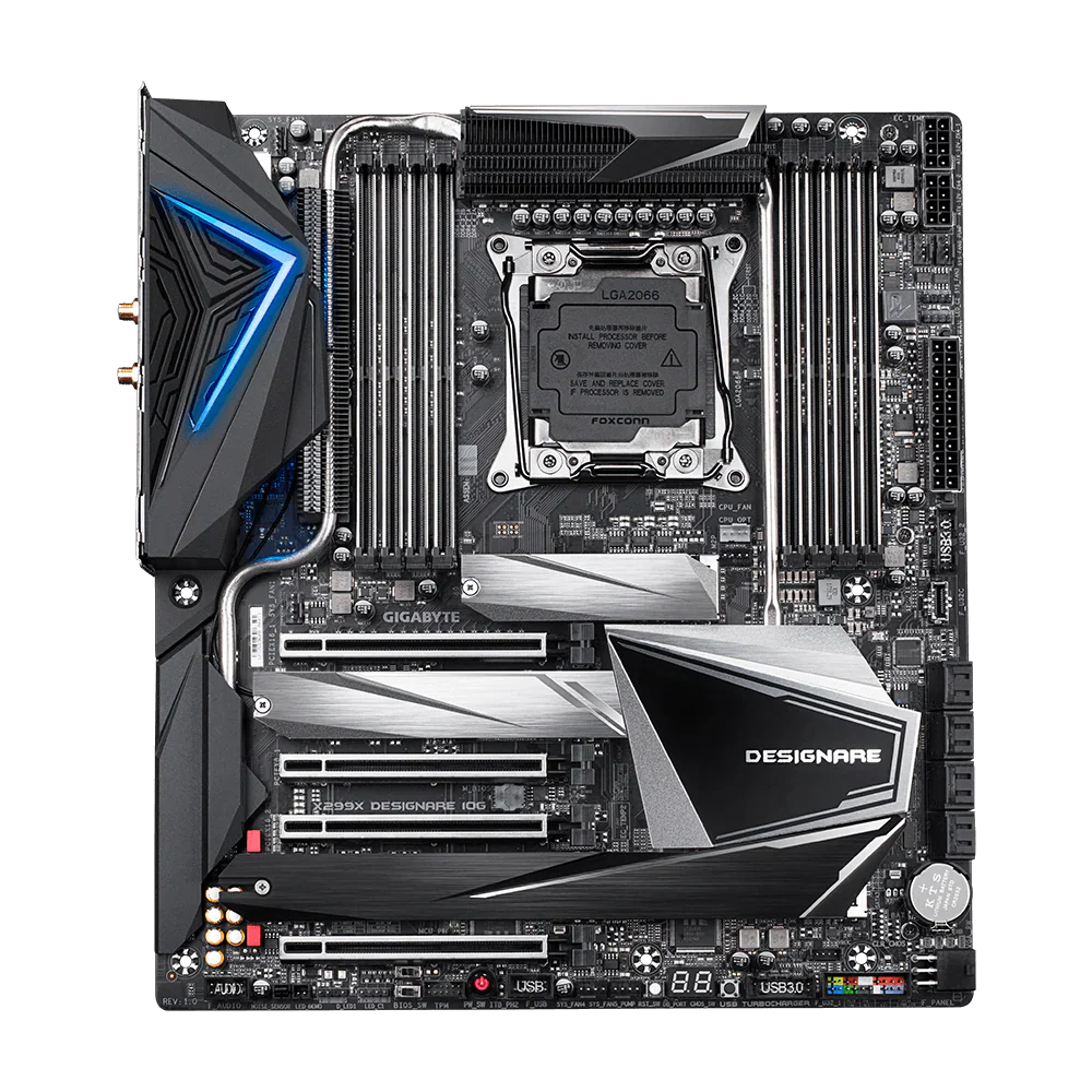 GIGABYTE X299X DESIGNARE 10G E-ATX Motherboard - Black
