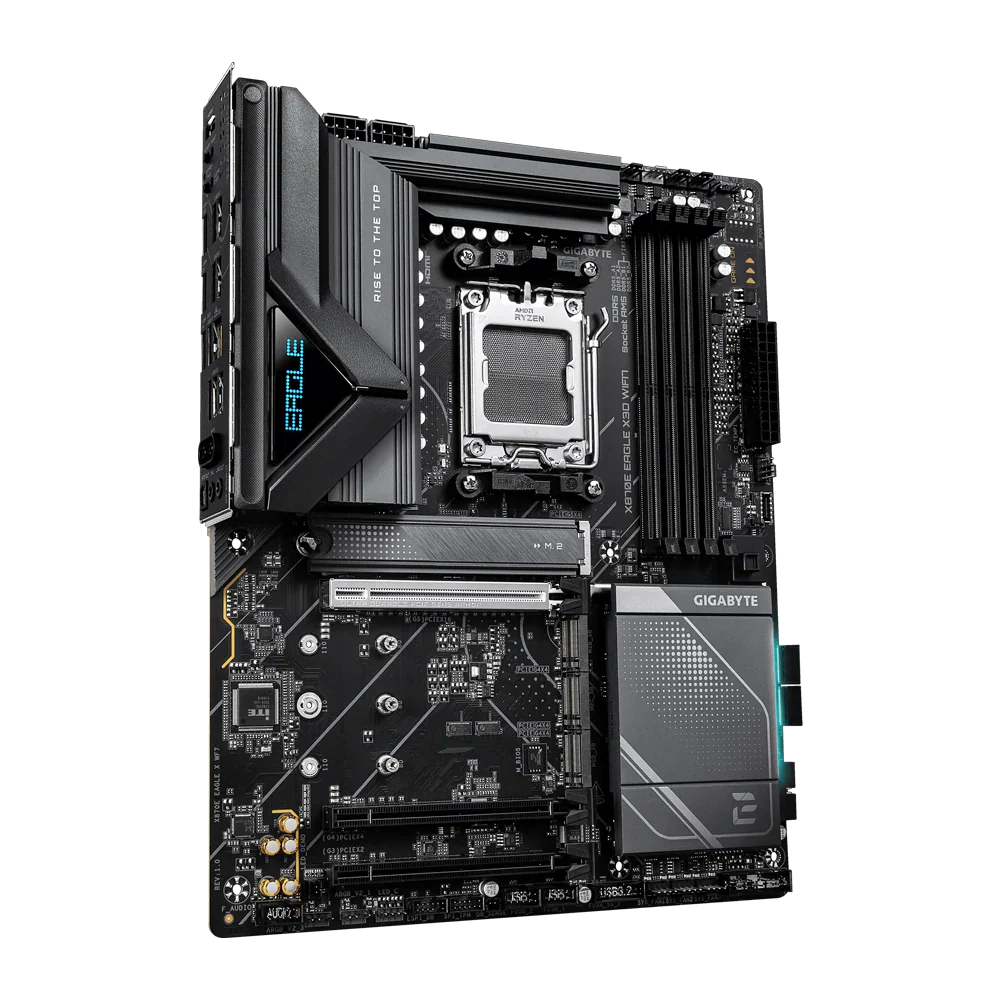 GIGABYTE X870E EAGLE X3D WIFI7 Motherboard - Black