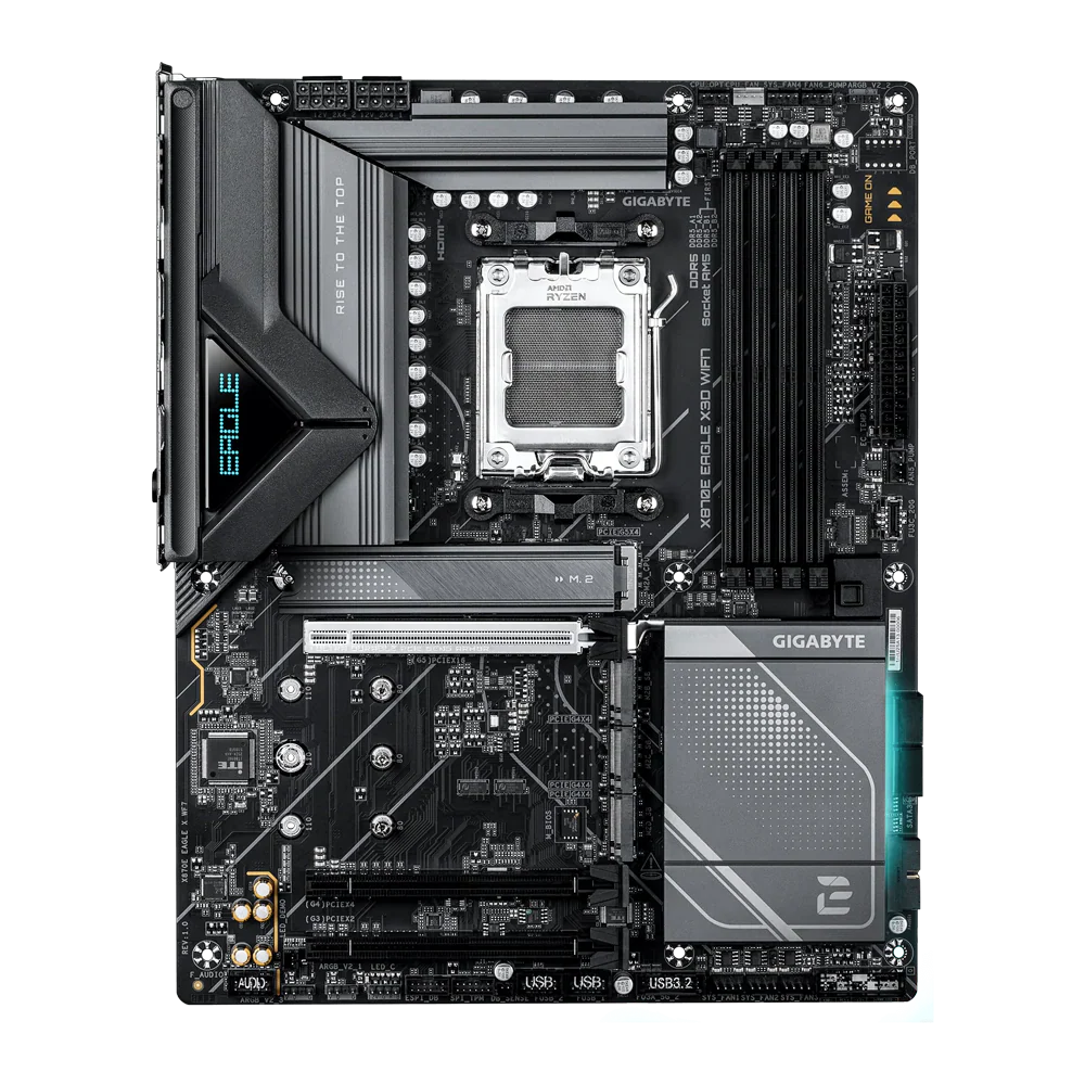 GIGABYTE X870E EAGLE X3D WIFI7 Motherboard - Black