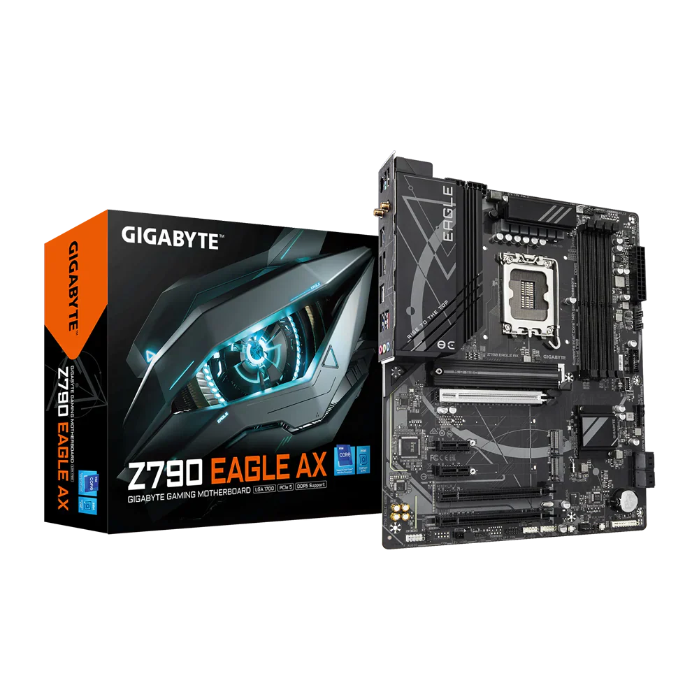 GIGABYTE Z790 EAGLE AX 1.1 DDR5 WIFI Motherboard - Black