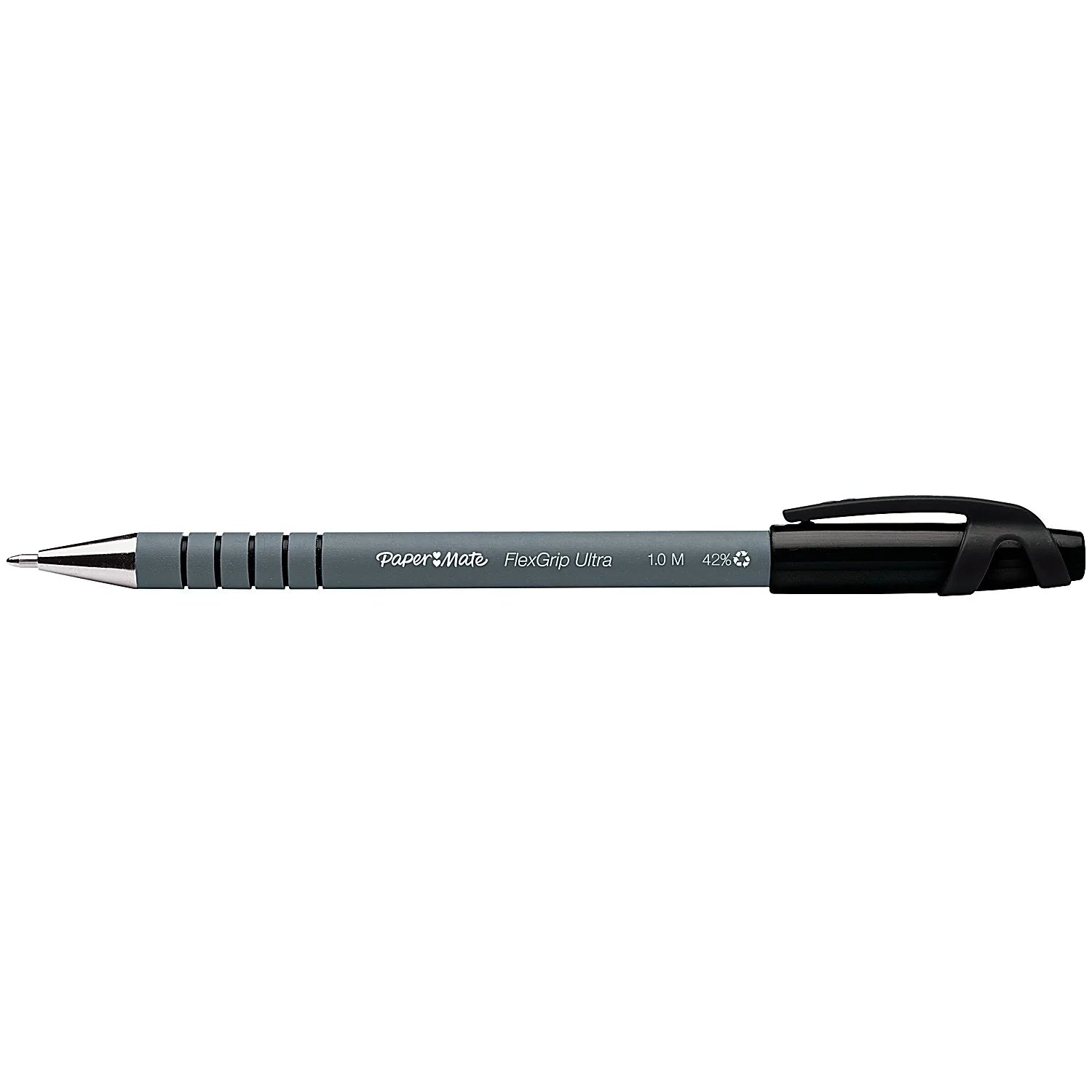 Paper Mate Black Flexgrip Ultra Ballpoint Pens (3Pc)