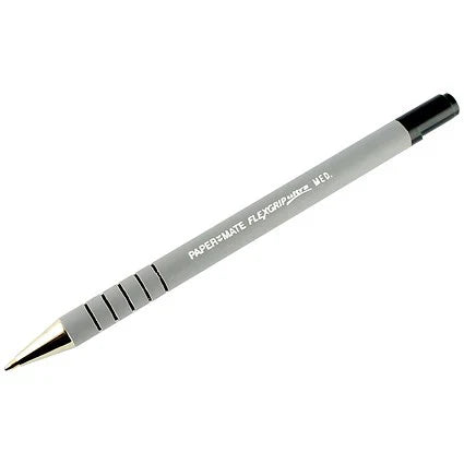 Paper Mate Black Flexgrip Ultra Ballpoint Pens (3Pc)