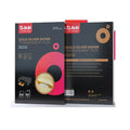 GOLD SILVER PAPER & TRANSPARENT FILM (50SHEETS)