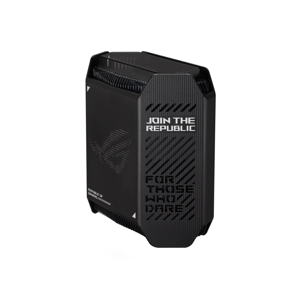 ASUS ROG Rapture (GT6 AX10000) Tri-Band WiFi 6 Gaming Mesh Router - 5GHz (4804Mbps) / USB 3.2 Gen 1 / Gigabit WAN / Gigabit LAN
