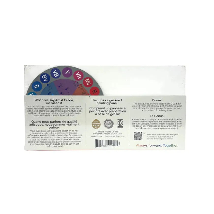 Gamblin Artist Oil Colors Classic Palette