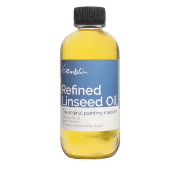 Gamblin Refined Linseed Oil 8.5
