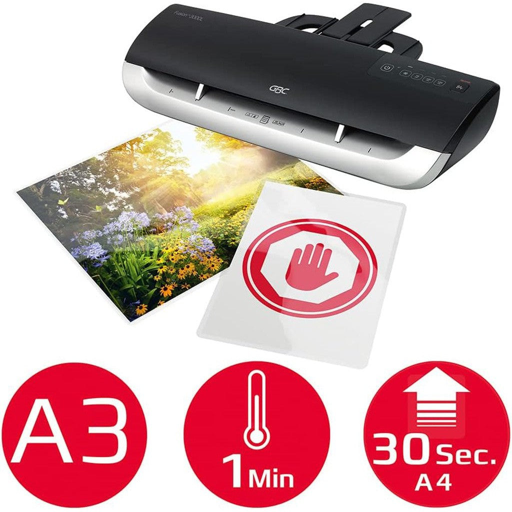 Gbc Fusion 3000L Black A3 Laminator (4400749)