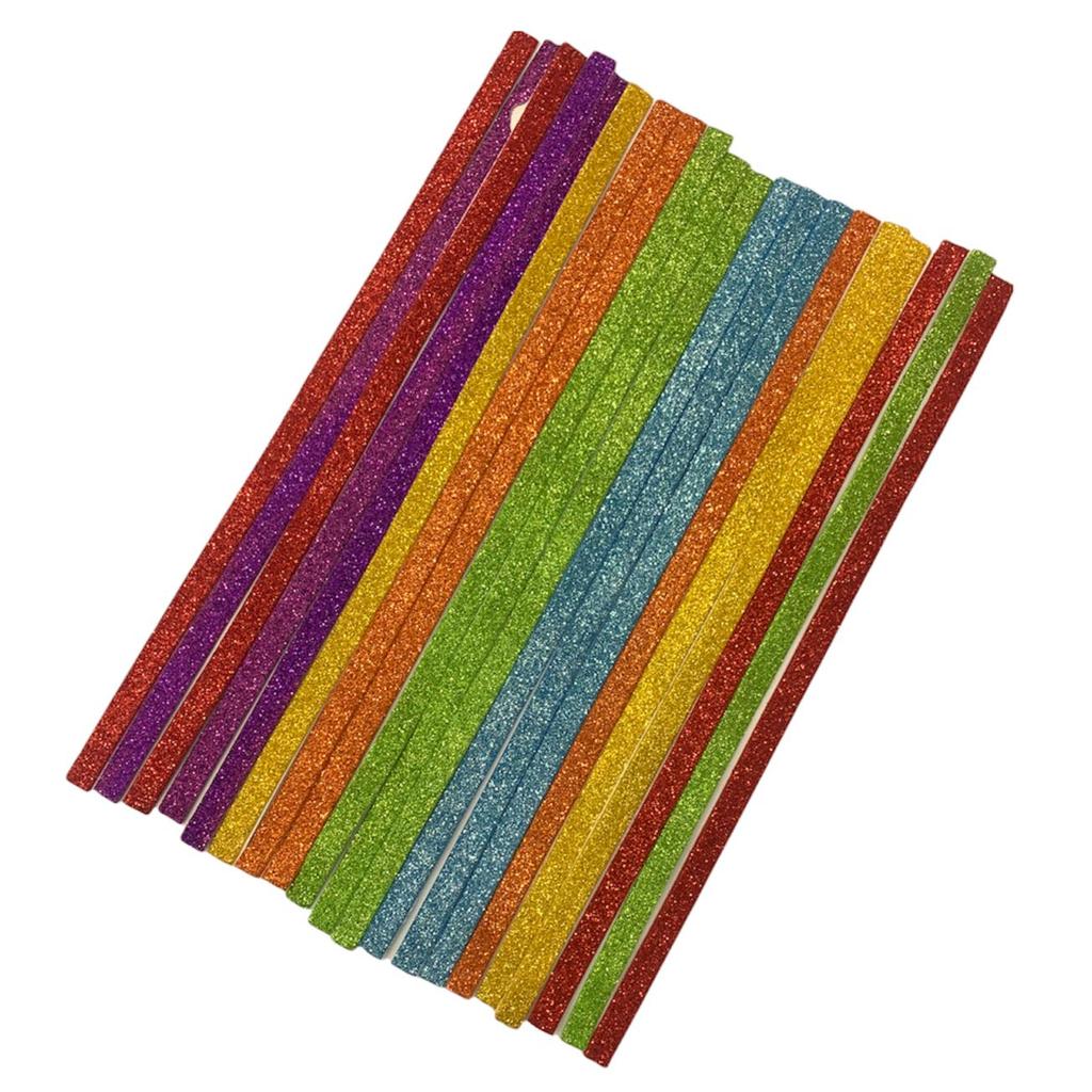 Glitter Strips Colored
