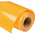 Golden Yellow PU Flex PVC Heat Transfer Vinyl Sticker Roll – 50cm x 1m