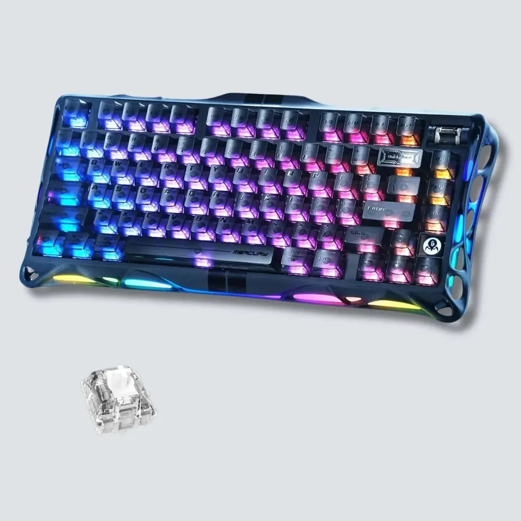 GravaStar Mercury V75 RGB Mechanical Wired Gaming Keyboard (79 Keys)