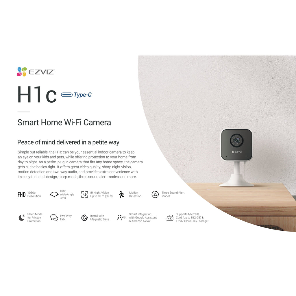 Ezviz H1C Smart Home Camera
