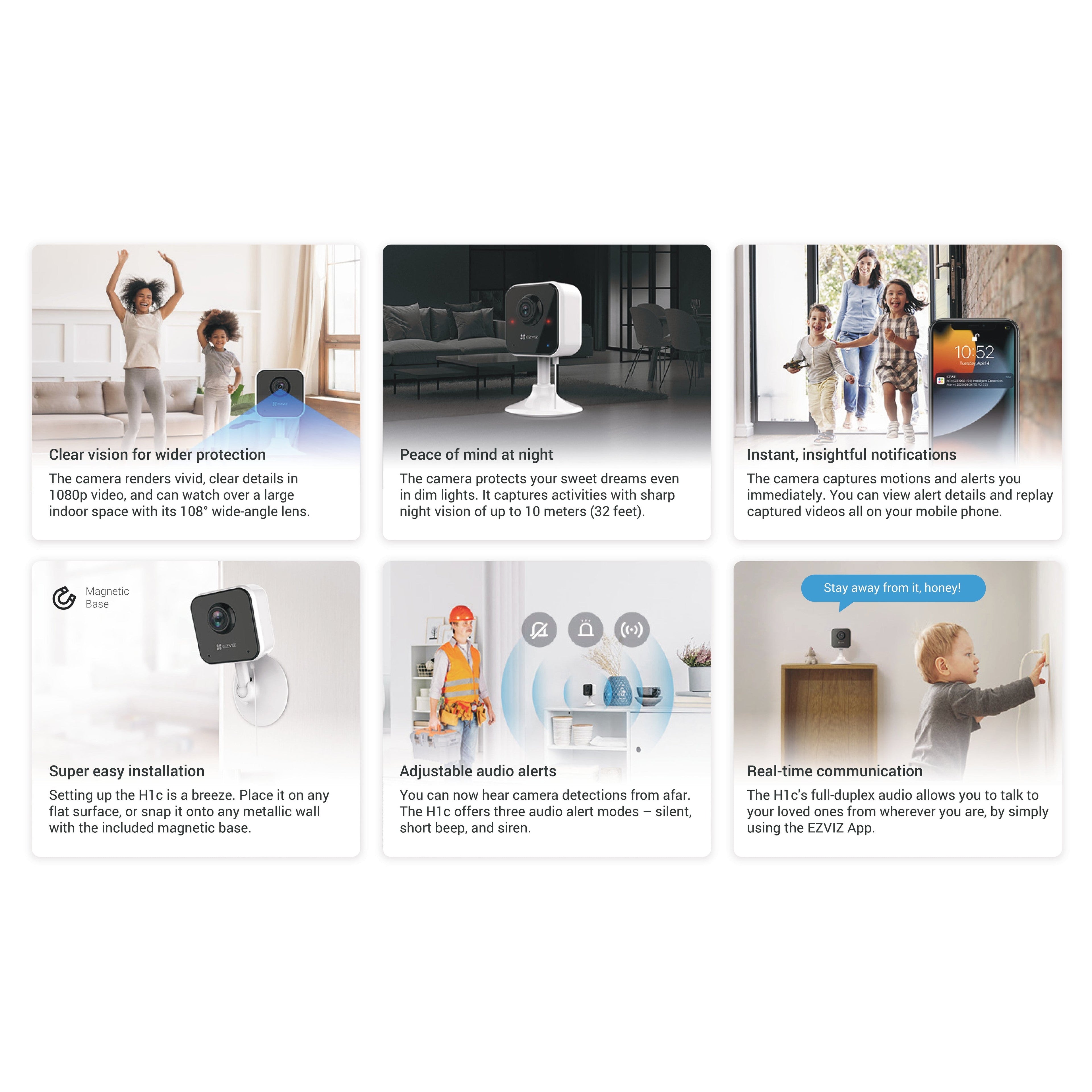 Ezviz H1C Smart Home Camera