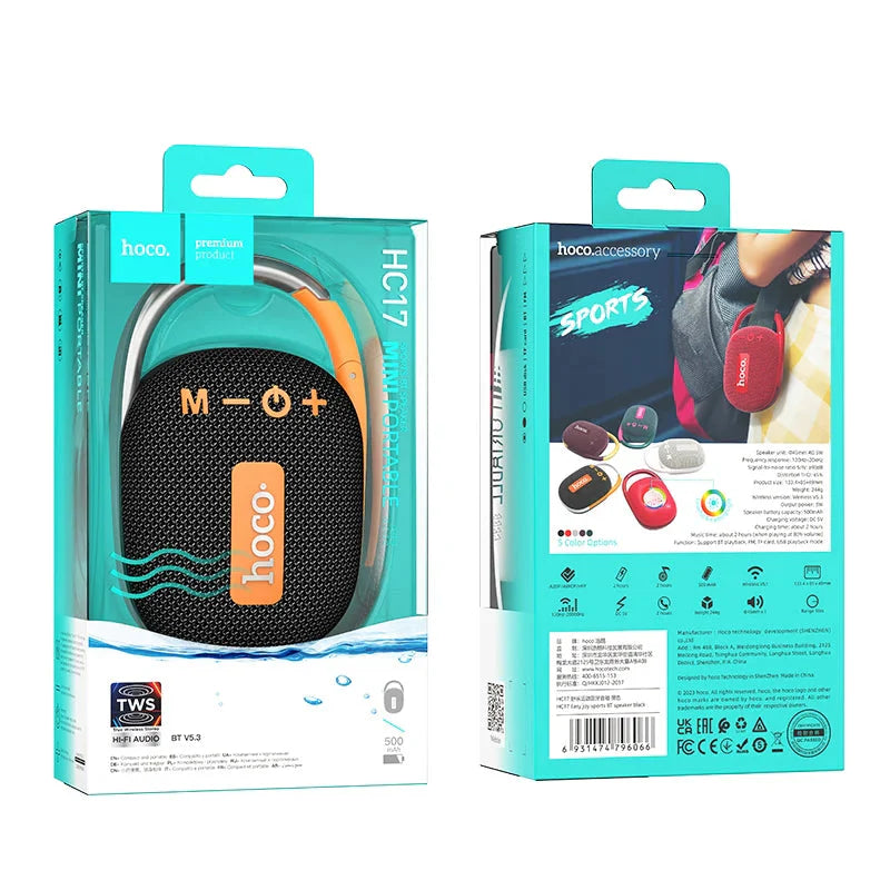 HOCO HC17 Easy joy sports BT speaker - Red