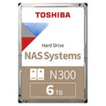 Toshiba N300 6Tb Nas Hard Disk Drive - 7200 Rpm Class Sata 6Gb/S 3.5 Inch - HDWG760EZSTAU