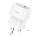 HOCO AC20B Direct UK to EU Plug Adapter