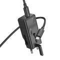HOCO AC25 Universal Portable Travel Plug with USB C to C Cable