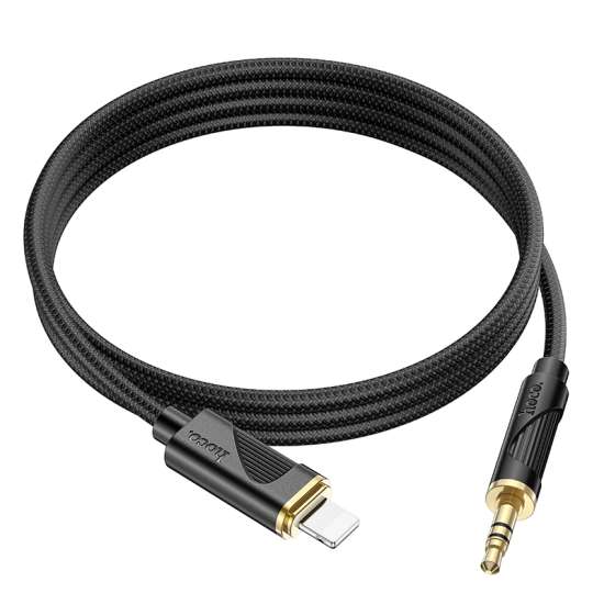 HOCO AUX Audio Cable UPA30 to Lightning – Black