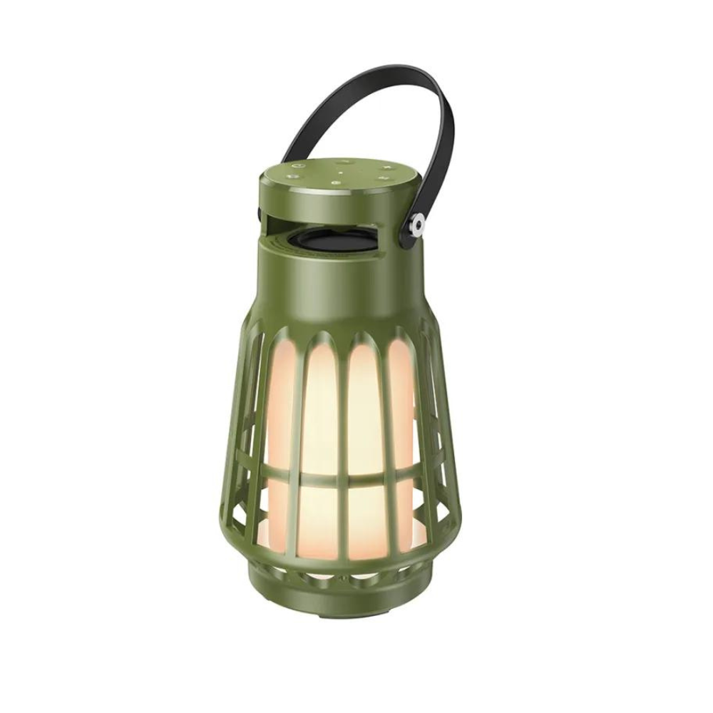 HOCO BS61 Camping Lights Bluetooth Speaker – Olive Green