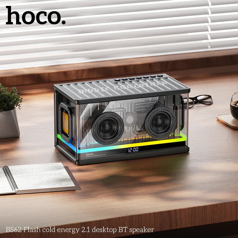HOCO BS62 Flash Cold Energy 2.1 Desktop BT Speaker