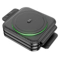 HOCO CQ4 Unique Folding 3 in 1 Magnetic Wireless Charger - Black