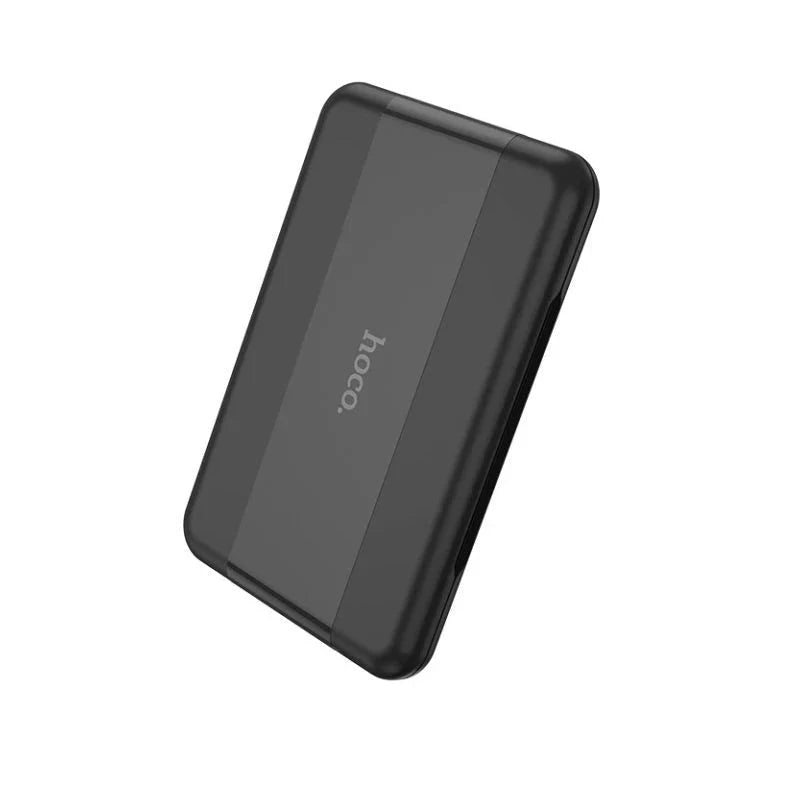 HOCO Cable 6-in-1 “U86 Treasure” charging data sync with storage case - Black