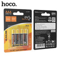 HOCO DLR02 AAA Alkaline Batteries - Pack Of 4