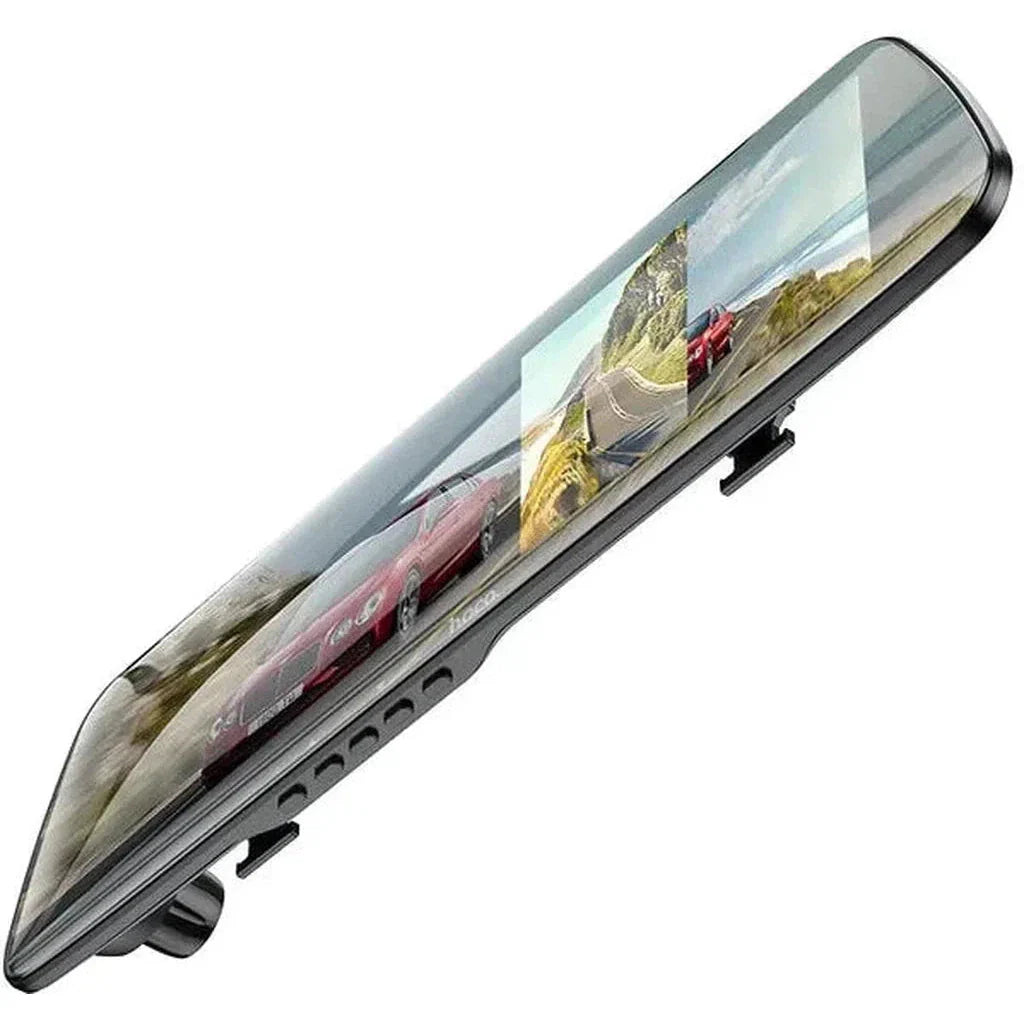 HOCO DV4 4.5-inch rearview mirror driving recorder(dual-channel)