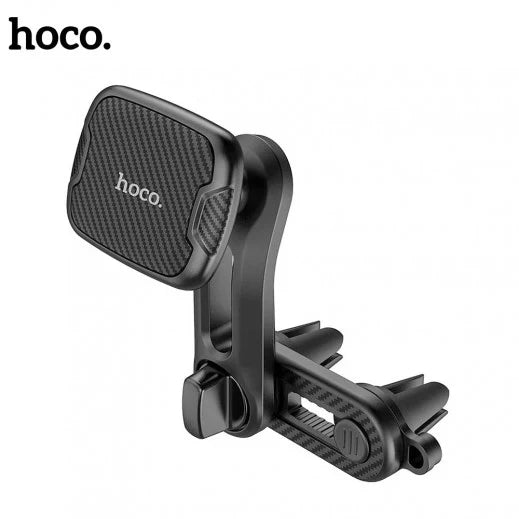 HOCO Double Air Outlet Magnetic Car Holder – Dual Vent Phone Mount