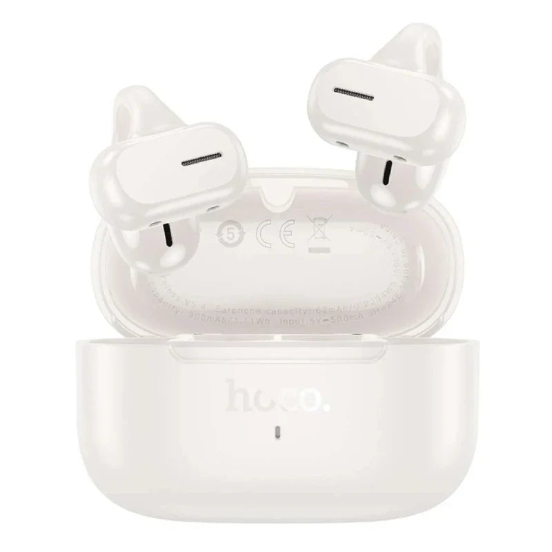 HOCO EA9 Clip-on Wireless Earbuds - Bluetooth / White