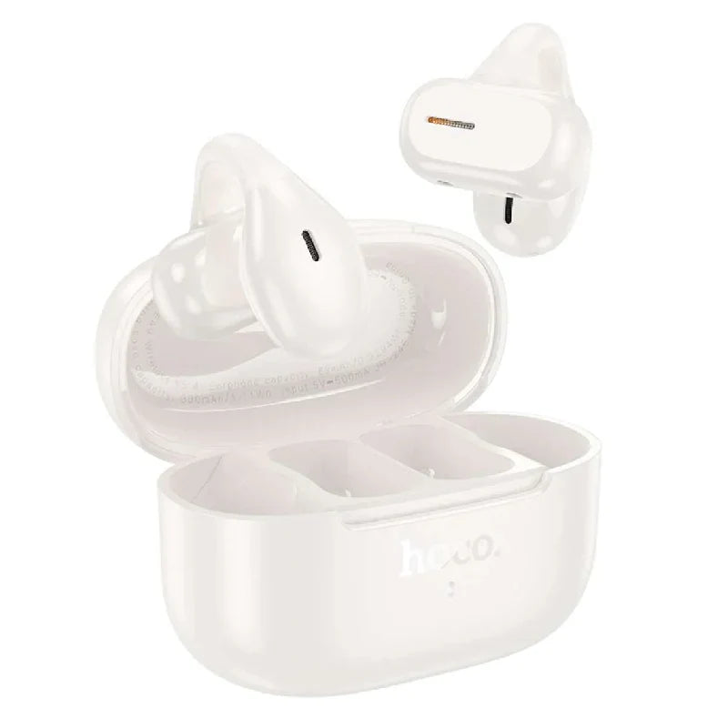 HOCO EA9 Clip-on Wireless Earbuds - Bluetooth / White