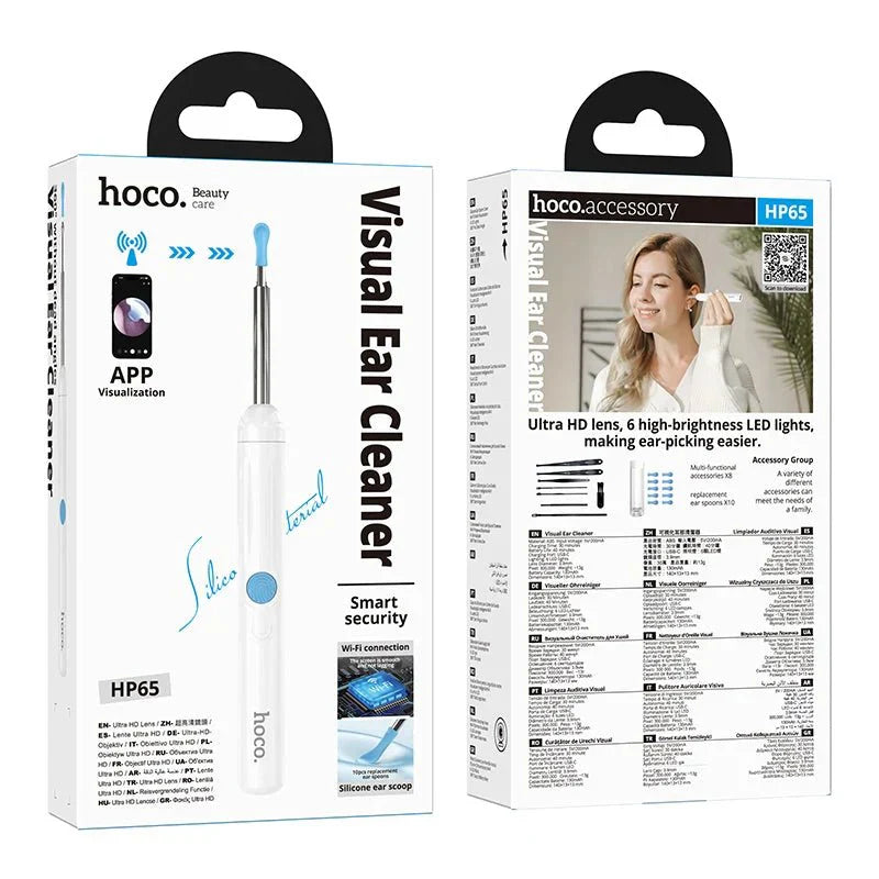HOCO Ear Cleaning Tool with Camera Wireless Visual Cleaner HP65