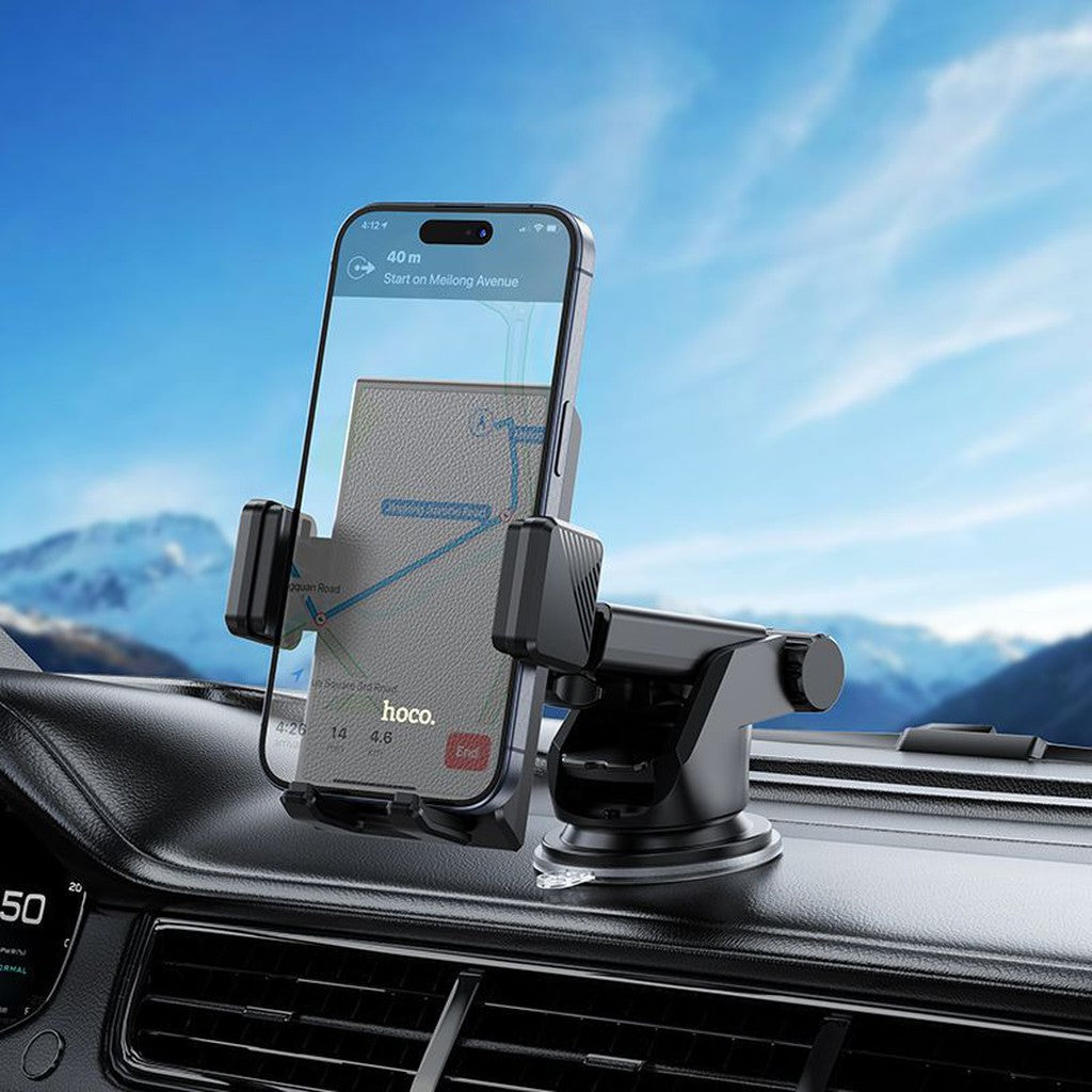 HOCO H49 Precious push-type car holder(center console)